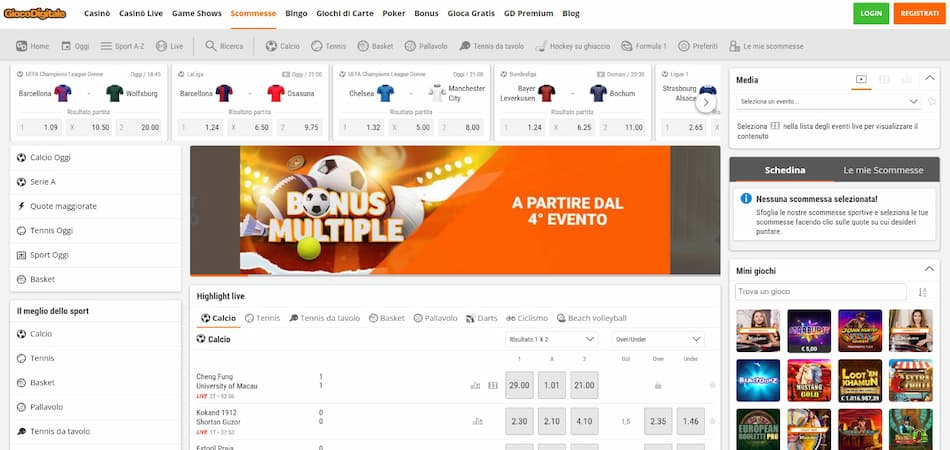 Gioco Digitale Casino